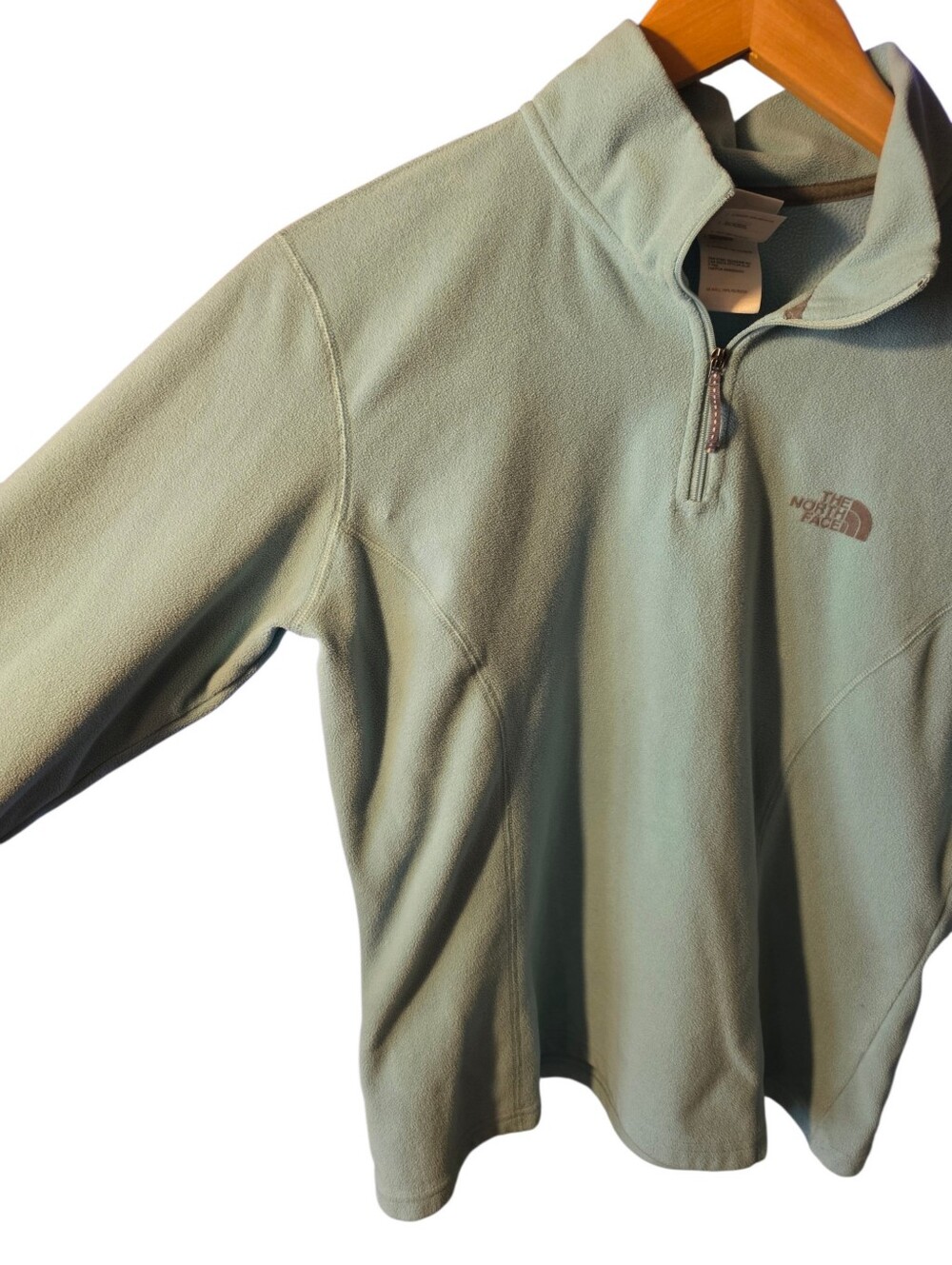 The North Face Women's Teal Half-Zip Pullover - Picture 6 of 11